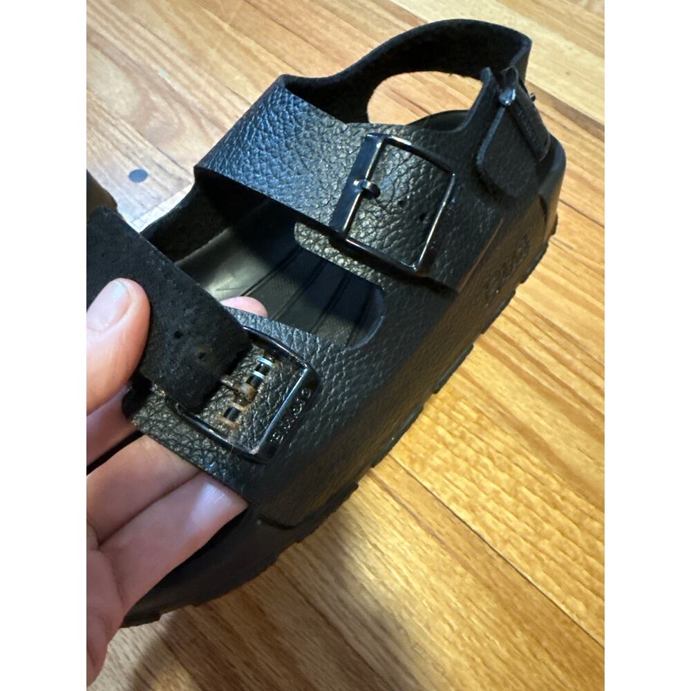 Birksenstocks Birks Black Men Sandals Sz 44 *preloved - Picture 11 of 12